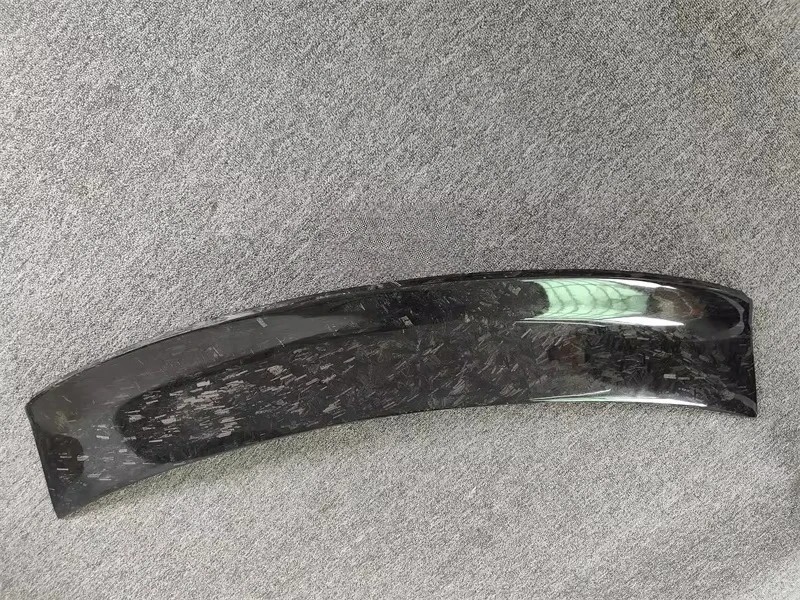 Forged Carbon Fiber M-style Rear Spoiler Duck Wing for  Taycan Body Kit Front Bumper Edge Rear Diffuser